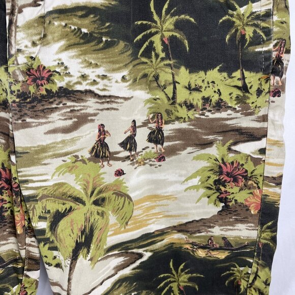Tommy Bahama Tropcial Island Hula Girl Printed Shorts Mens Size 36 - Picture 2 of 11